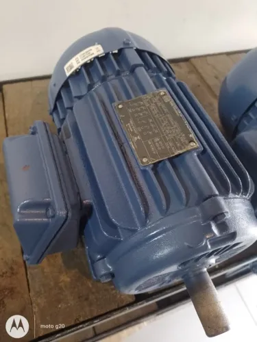 Motor 3CV 4 Polos IP55 Trifásico WEG Seminovo