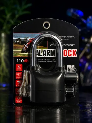 Cadeado com alarme sonoro 110dB
