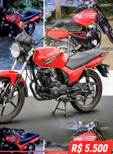 Vendo Honda speed 150cc vermelha no precinho 