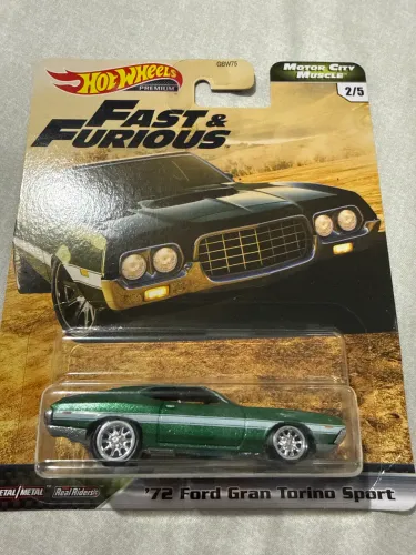 Hot Wheels Velozes e Furiosos Ford Gran Torino Sport 72? Premium