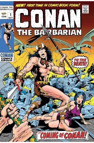 Panini comics Roy Thomas Conan O Bárbaro Omnibus Vol.1 Marvel comics
