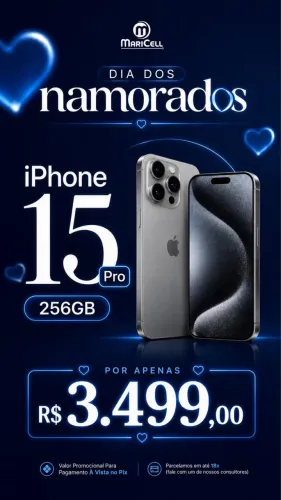 iPhone 15 PRO 5G 256GB (Seminovo) com Garantia Legal