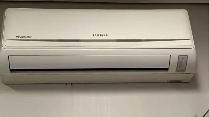 Sucata ar condicionado Samsung vírus doctor