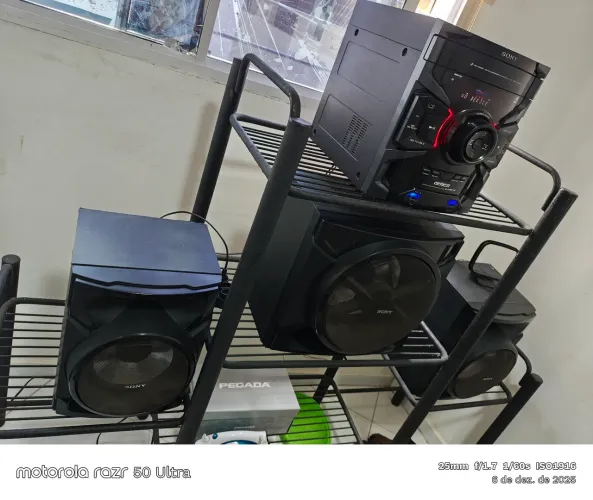 SONY GENEZI GTR 555 / (BLUETOOTH)600WATS de potência 