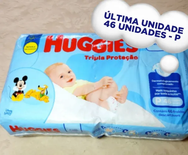 FRANDA HUGGIES COM 46 UNIDADES 