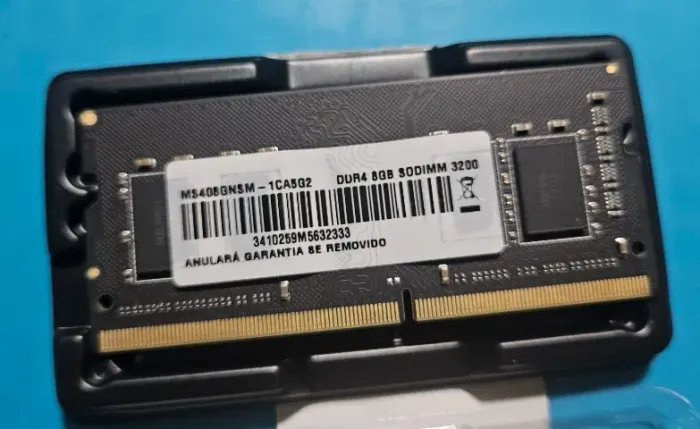 Memória RAM SODIMM 8GB DDR4 3200MHZ