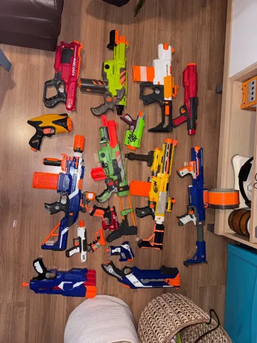 Nerfs conjunto lançadores kit 