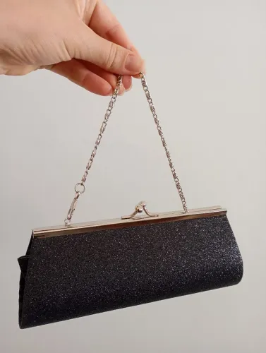 Bolsa de Festa Preta Nova - R$80,00