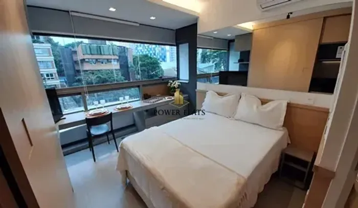 Apartamento Mobiliado para Alugar na Rua Oscar Freire Pinheiros 20m² 1 Suíte Próx Metrô