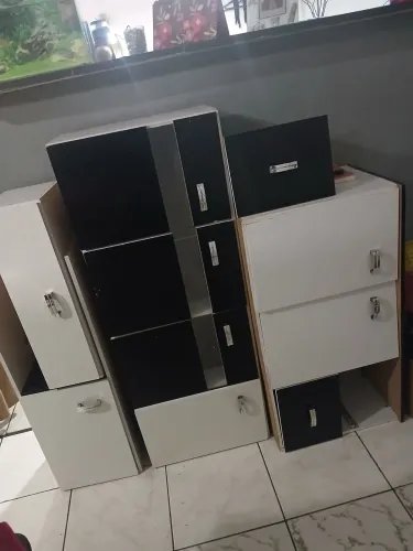 Armário de cozinha +painel de tv