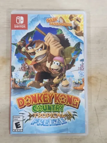 Donkey Kong Country Tropical Freeze cartucho de Nintendo Switch