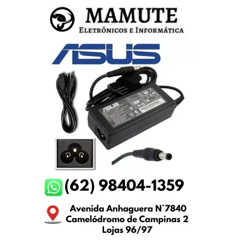 Fonte Carregador Notebook Asus 19V 3,42A X451c X551 X44c