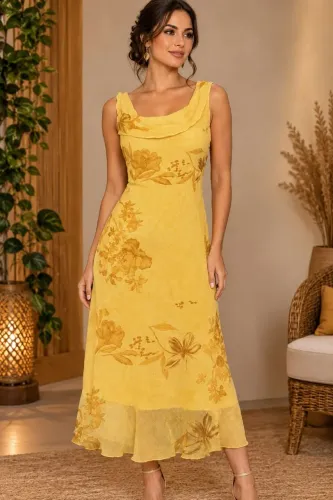 Lindo vestido amarelo