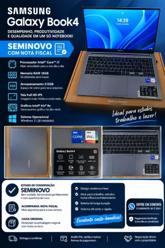 NOTEBOOK SAMSUNG GALAXY BOOK 4 
