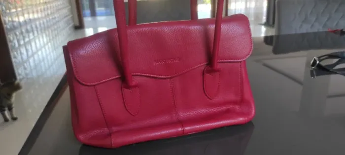 Bolsa Alemã Marc Picard em couro
