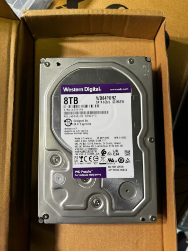 HD WD SEMI NOVO 8TB