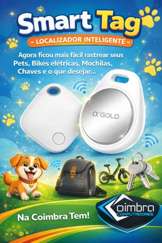 Smart Tag Rastreador para Bike Eletrica, Pets, Malas, Chaves - Localizador Inteligente  