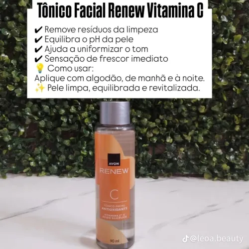Tônico Facial Renew Vitamina C