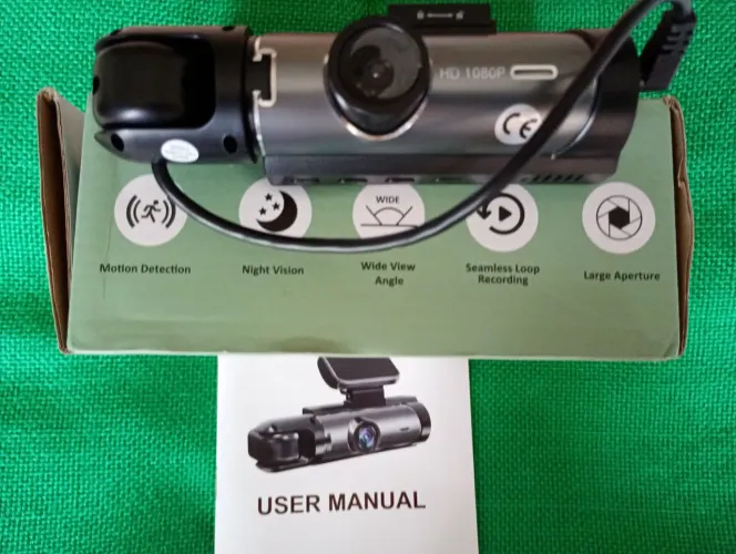 Câmera veicular DASH CAM D50, HD1080P