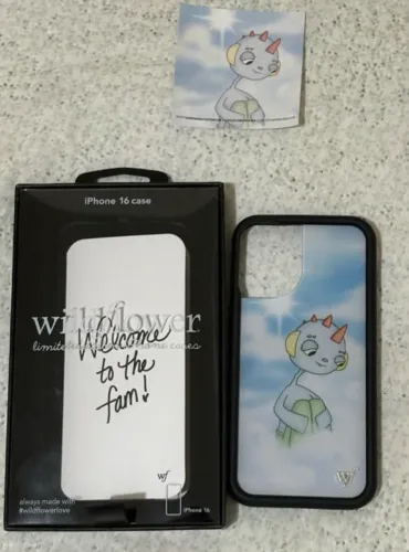 capinha capa case iPhone 16 wildflower cases original