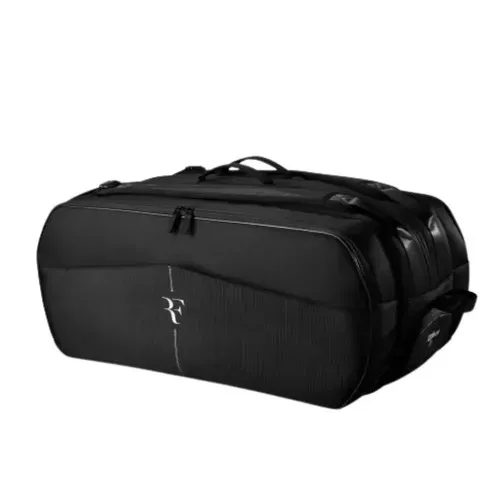 Raqueteira Wilson RF Tournament X15 Preta - Roger Federer