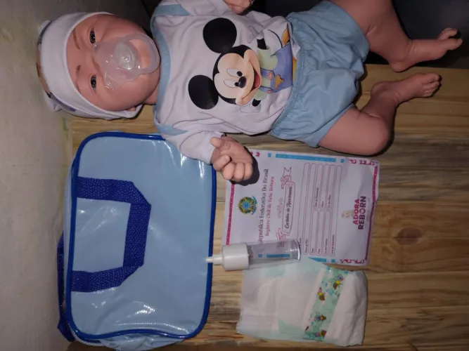Bebê Reborn menino Stitch