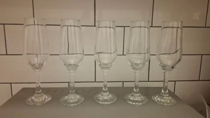Taças de espumante