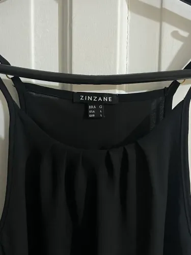 Blusa Zinzane Preta G