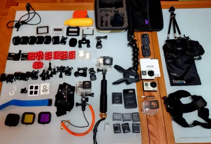 Pacotão GOPRO: HERO3+HERO4+Acessórios!