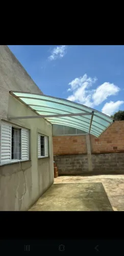 Toldo seminovo 4m X 3,4m 