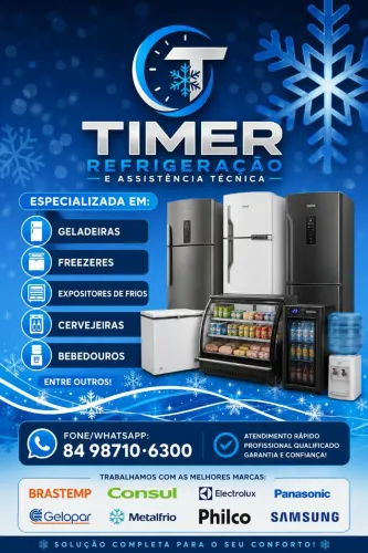 Assistência Técnica em Refrigeração