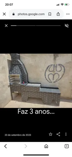 Churrasqueira e fogão a lenha pré moldado
