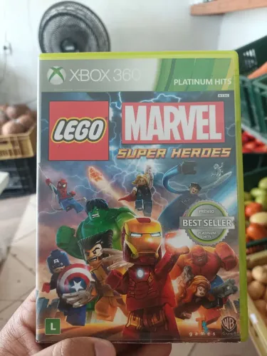 JOGO ORIGINAL PARA XBOX 360 LEGO MARVEL SUPER HEROES 