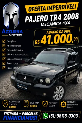 Mitsubishi Pajero TR4 2.0/ 2.0 Flex 16V 4X4 Mec. 2008
