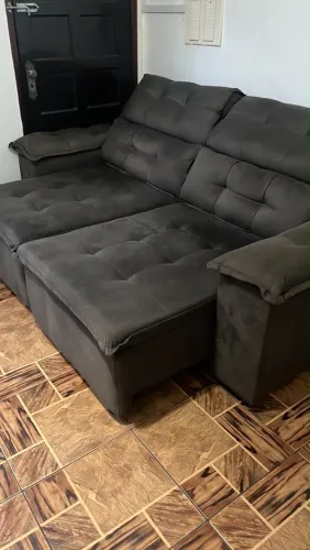Sofá retrátil 2 lugares