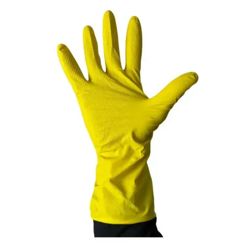 LUVA MULTIUSO LATEX AMARELA TAM G PAR MEDIX CA 46.977