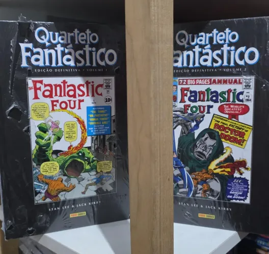quarteto fantástico edição definitiva 1 e 2