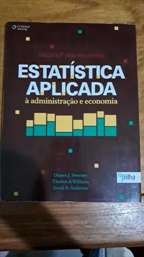 Livro Estatística aplicada à administração e economia