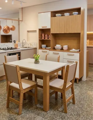 KIT MESA + ARMÁRIO EM OFERTA 