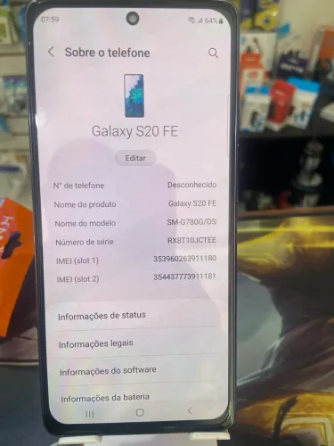 Celular Samsung S20FE 128GB