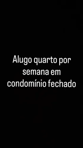 Aluguel por semana 