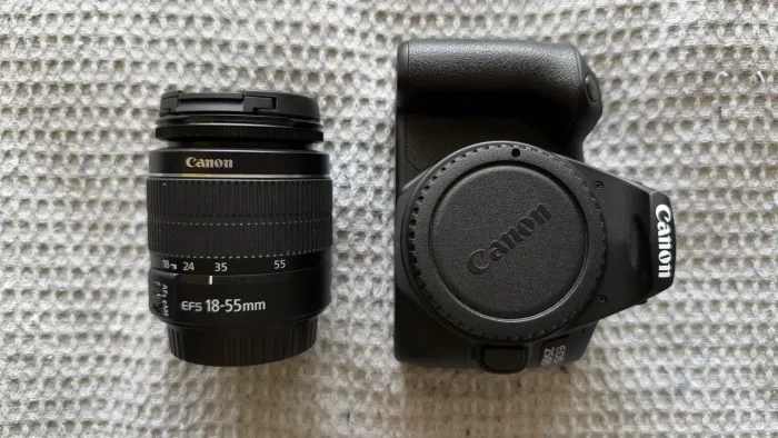 CANON SL3/250D + KIT para captação de video 
