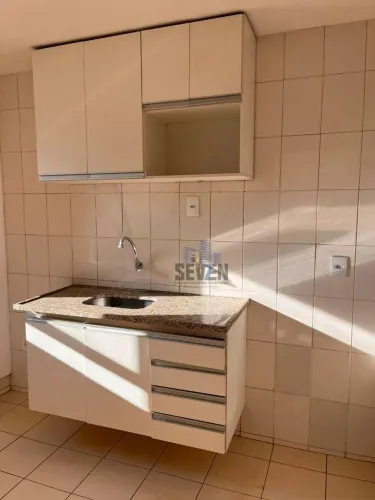 Apartamento com 2 Quartos para Locação no Mirante Novo Horizonte Condomínio com Piscina e