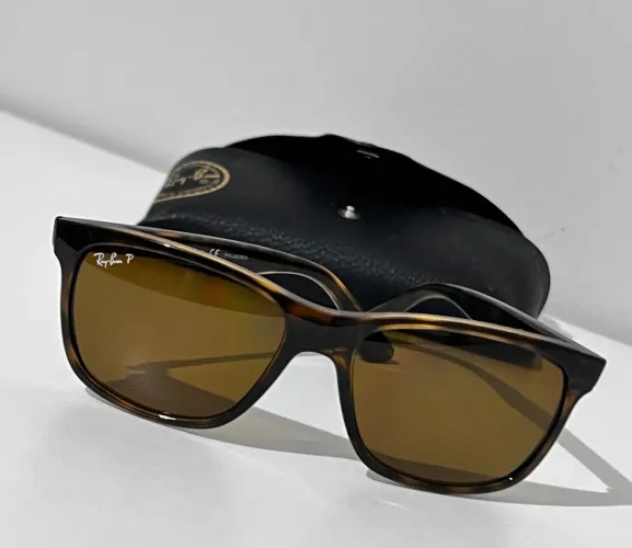 Ray-Ban RB4181 Tartaruga Polarizado Original - Made Italy.