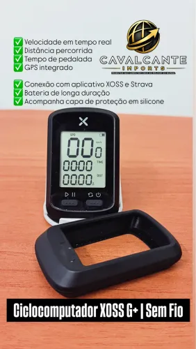 Ciclocomputador XOSS G* | Com GPS / Sem Fio