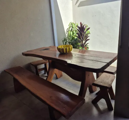 Mesa rústica