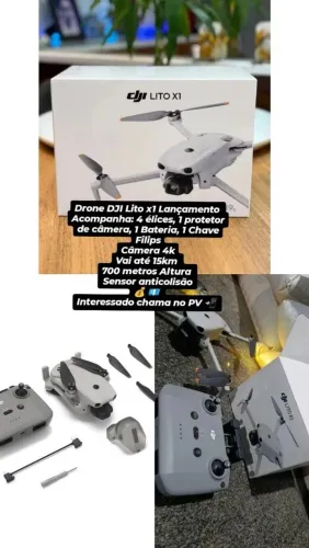 Drone Dji Lito x1 Novo 