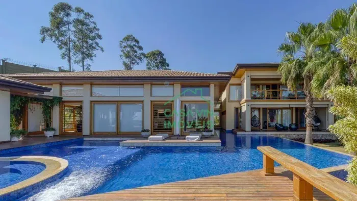 Casa com 5 dormitórios à venda, 1089 m² por R$ 22.300.000,00 - Condomínio Fazenda da Grama