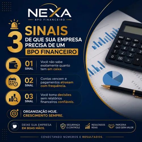 BPO Financeiro para Pequenas Empresas | Organização Financeira e Fluxo de Caixa
