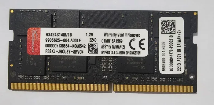 16gb ddr4 HyperX 2400
